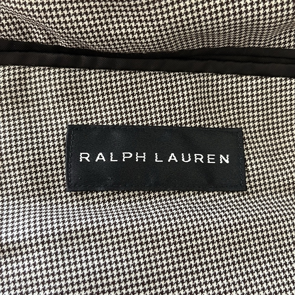 Ralph Lauren Black Label Nigel Houndstooth 28th Notch Blazer - Picture 9 of 9